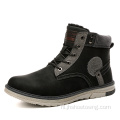 Casual heren winterlaarzen bont warme schoenen